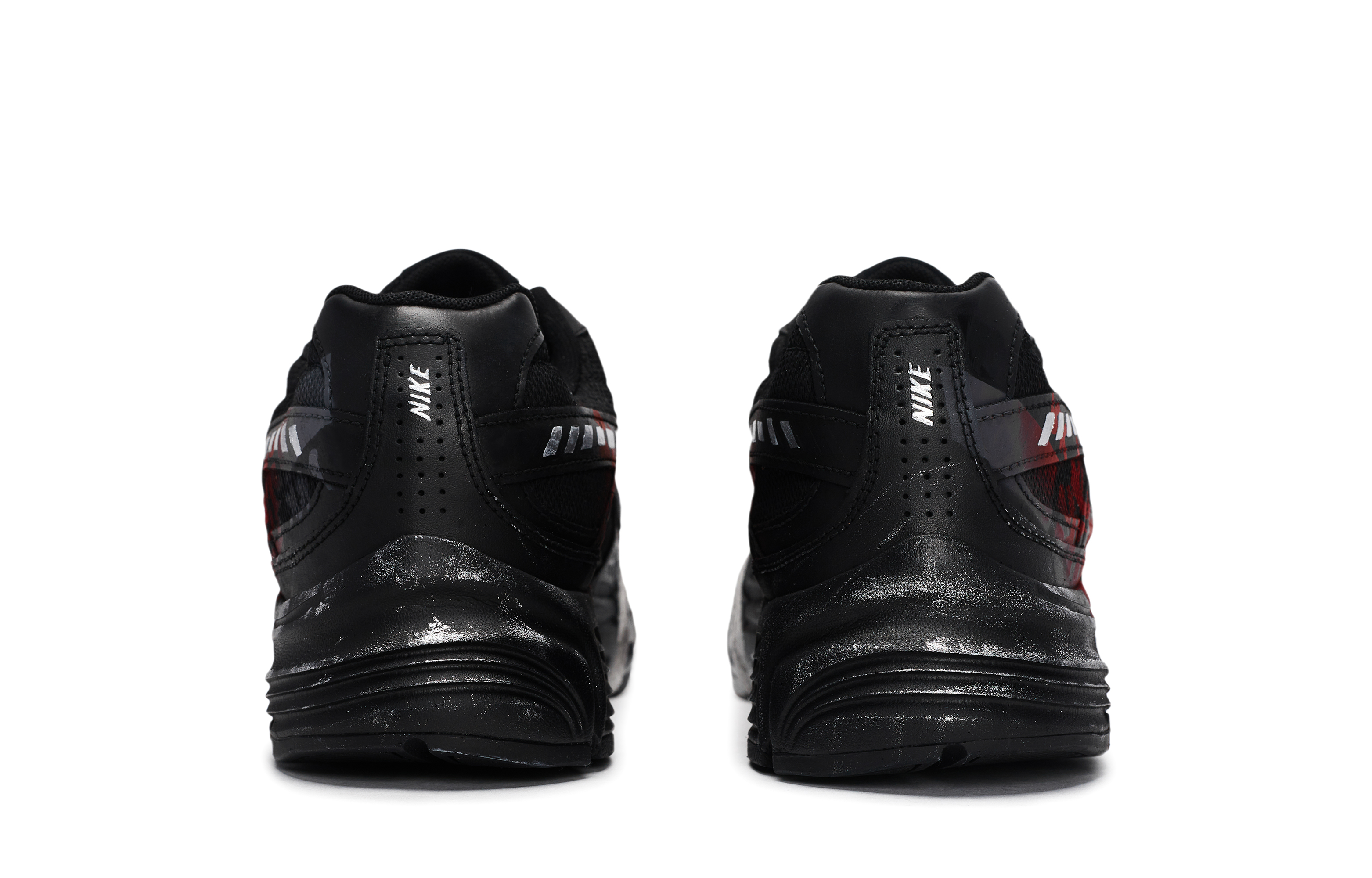 Nike Initiator Anti Slip Wear Resistant Low Top Running Shoes Men's Black Red Silver купить в интернет-магазине Yoocart с быстрой доставкой по России.