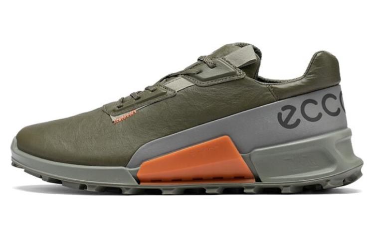 Ecco Abrasion-Resistant Low-Top Sports Casual Shoes Olive Green