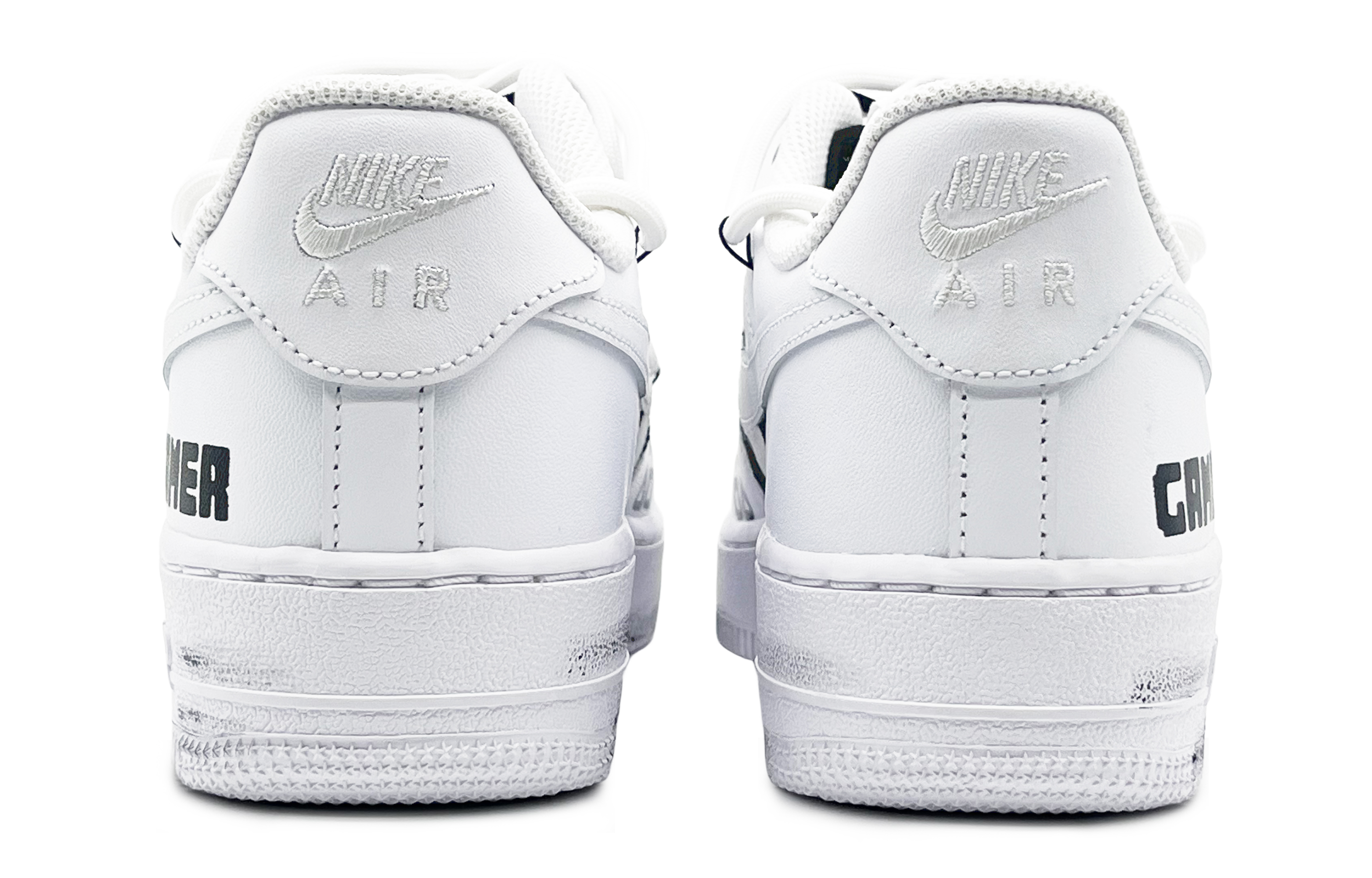 Nike Air Force 1 Low-Top Skateboard Shoes Men's Black White купить в интернет-магазине Yoocart с быстрой доставкой по России.