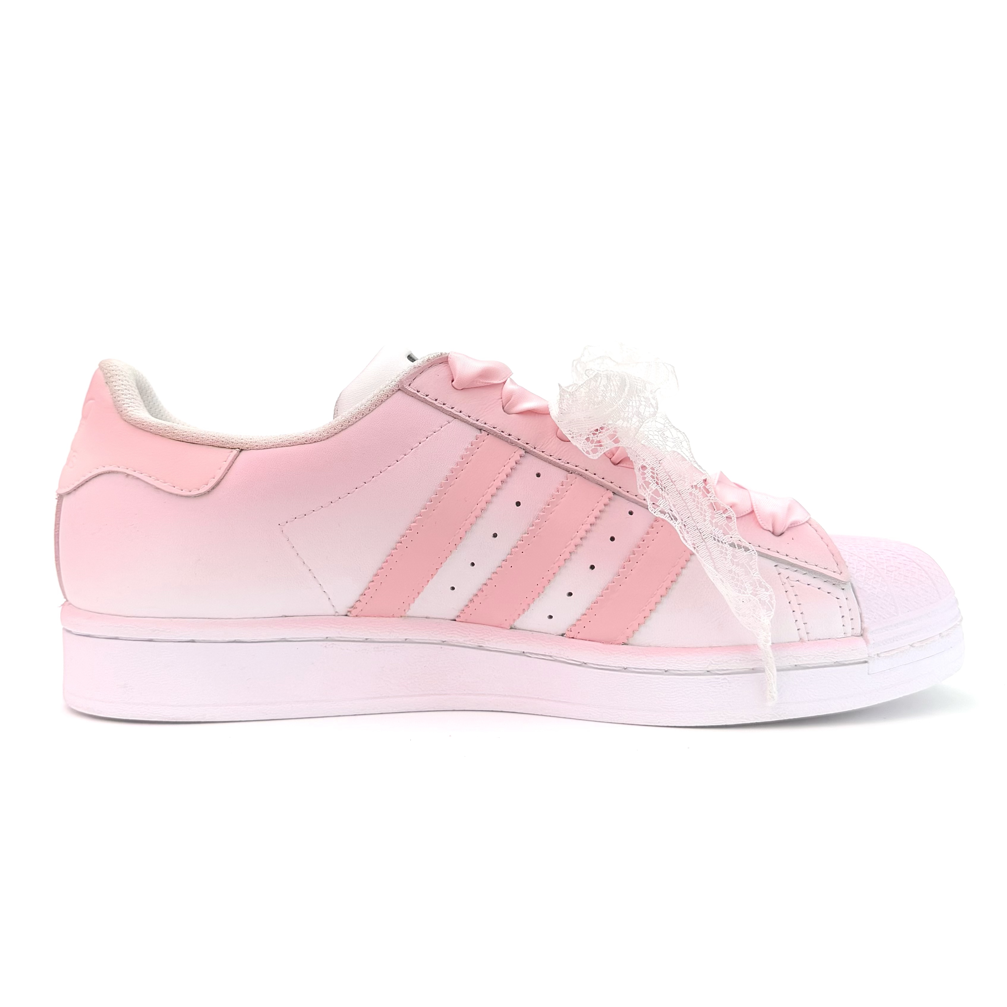 Adidas Originals SUPERSTAR Pink Heartbeat Abrasion Resistant Low top Skateboard Shoes Unisex Pink White купить в интернет-магазине Yoocart с быстрой доставкой по России.