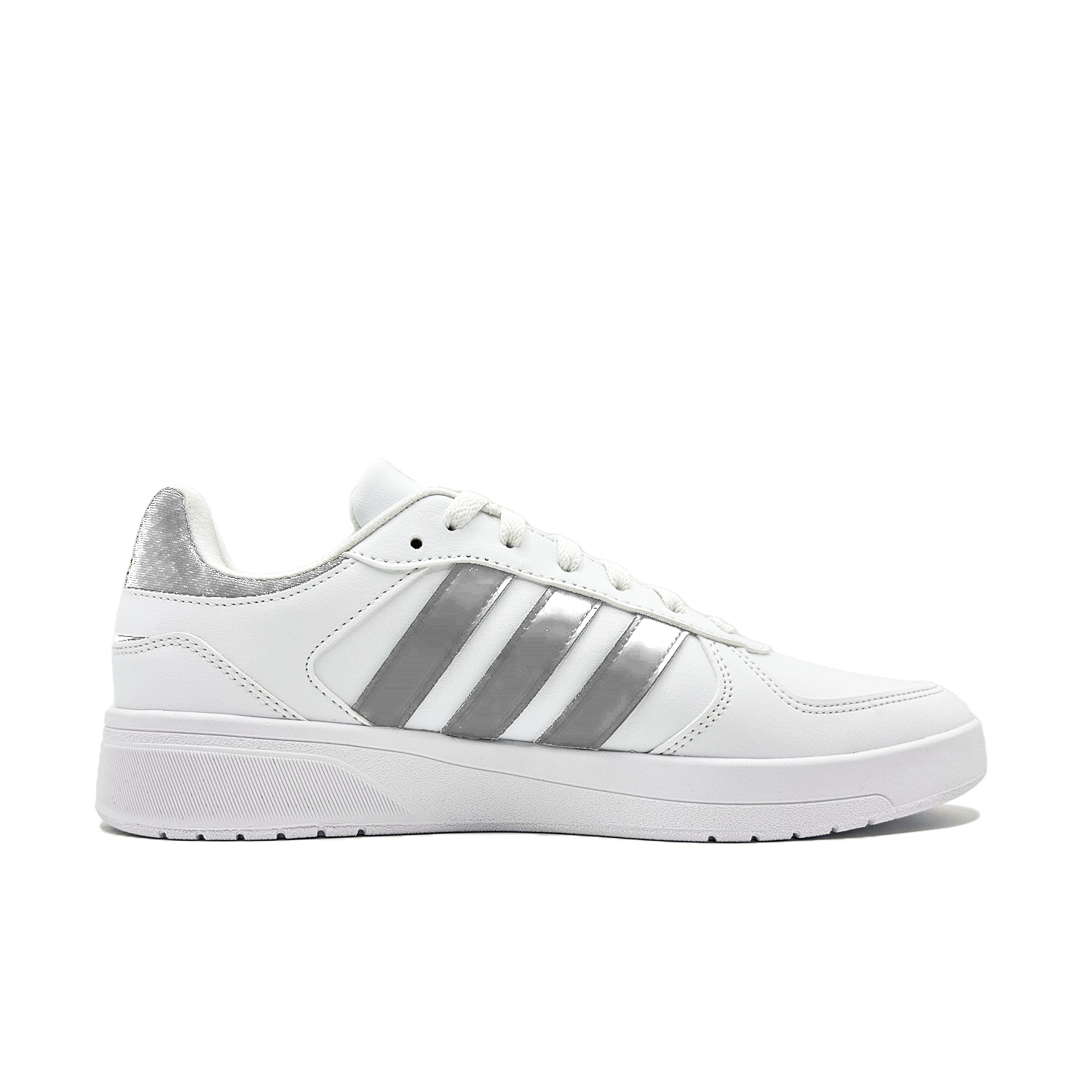 Adidas Neo Courtbeat Abrasion Resistant Low Top Skateboard Shoes Unisex Silver купить в интернет-магазине Yoocart с быстрой доставкой по России.