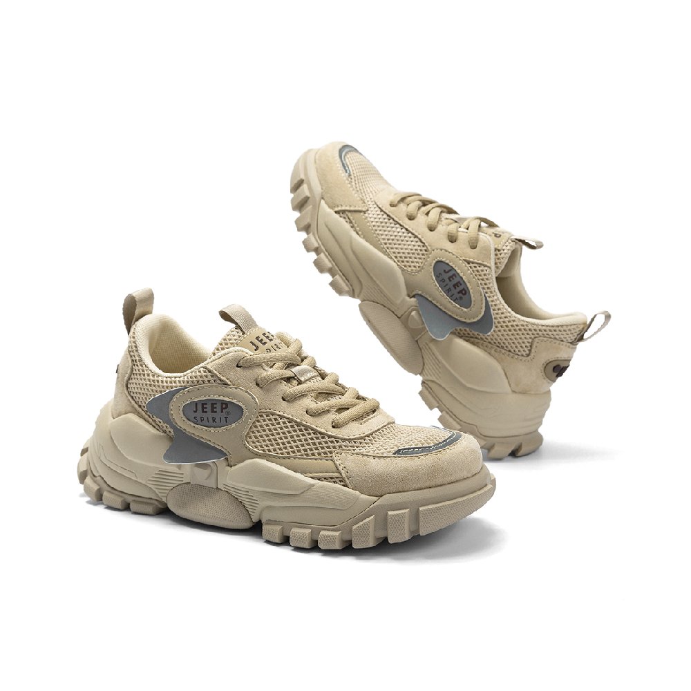 JEEP SPIRIT Breathable And Sweat-absorbent Low-Top Outdoor Shoes Women's
