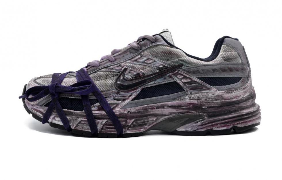 Nike Initiator Low-Top Running Shoes Men's Black Purple