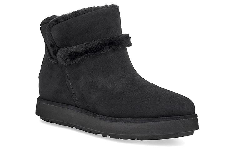 UGG Classic Mini Spill Seam Blvd Snow Boots Black Women's