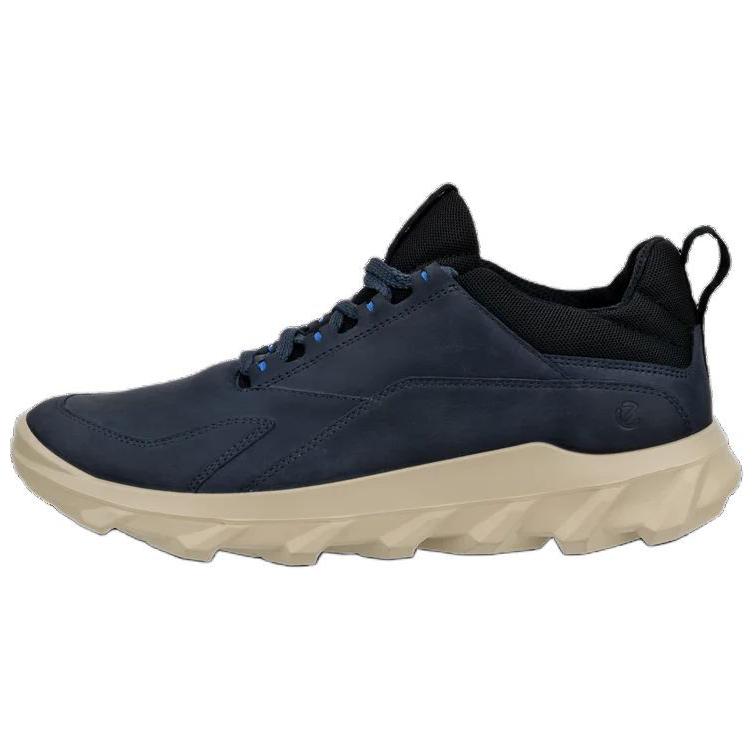 Ecco Breathable Low-Top Casual Shoes Men's Blue