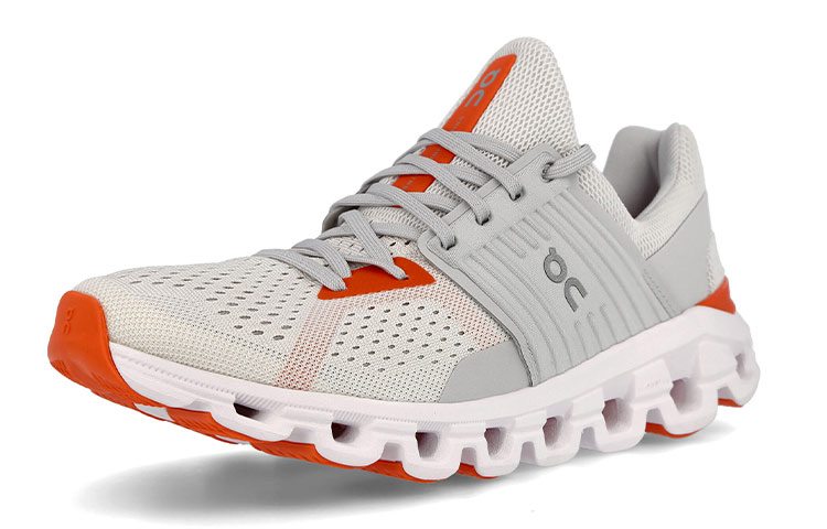 On Running Cloudswift White Flame Orange