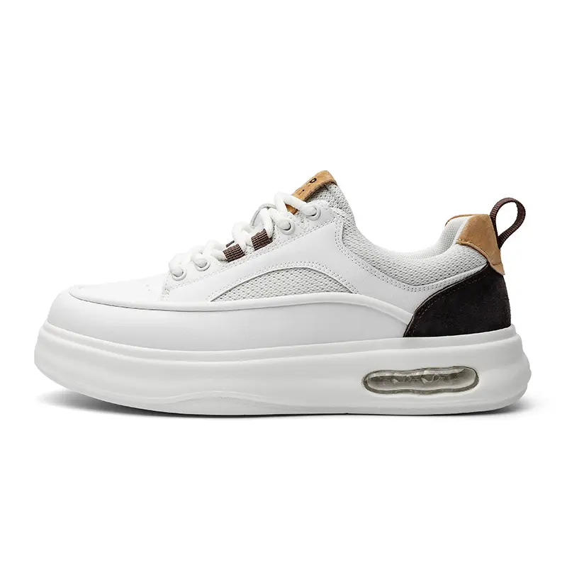 JEEP SPIRIT Low Top Skateboard Shoes Unisex Shuffleboard White