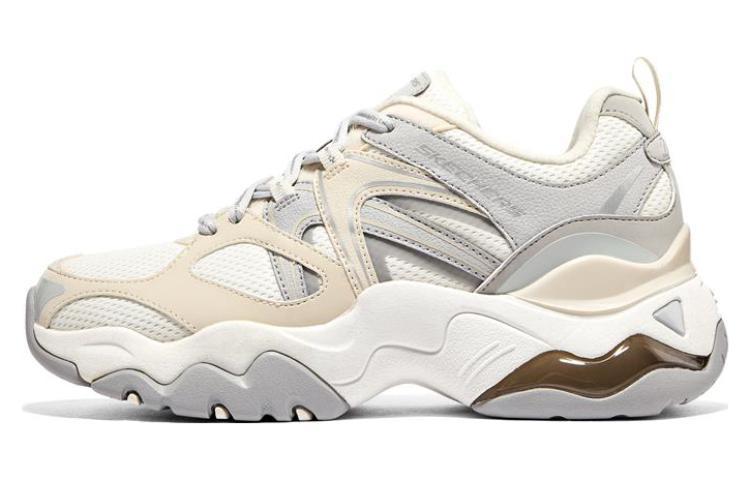 Skechers DLites 3.0 Air Sneakers 'White Grey Beige' Women's