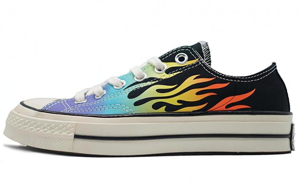 Converse Chuck Taylor All Star 70 Ox Flaming Archive Print
