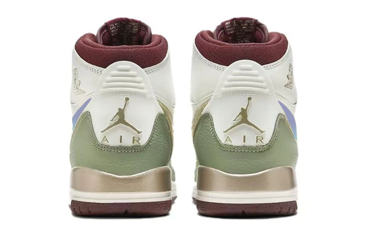 Jordan Legacy 312 Vintage Basketball Shoes Women's High top Cyan/White купить в интернет-магазине Yoocart с быстрой доставкой по России.