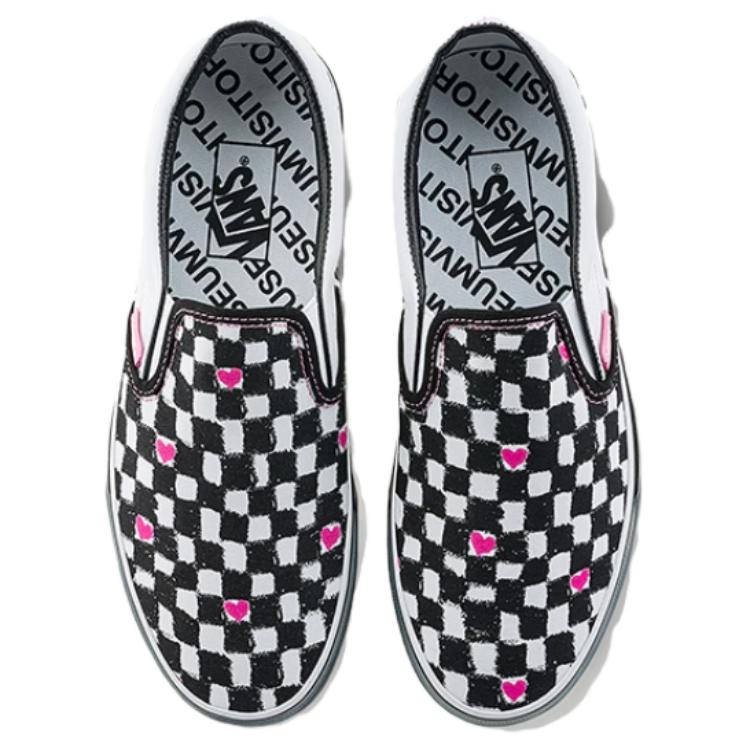 Vans X The Museum Visitor Slip on 'Black Whtie'