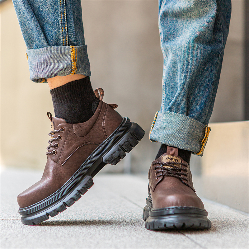 Jeep Men's Casual Shoes Men's Low top Brown купить в интернет-магазине Yoocart с быстрой доставкой по России.