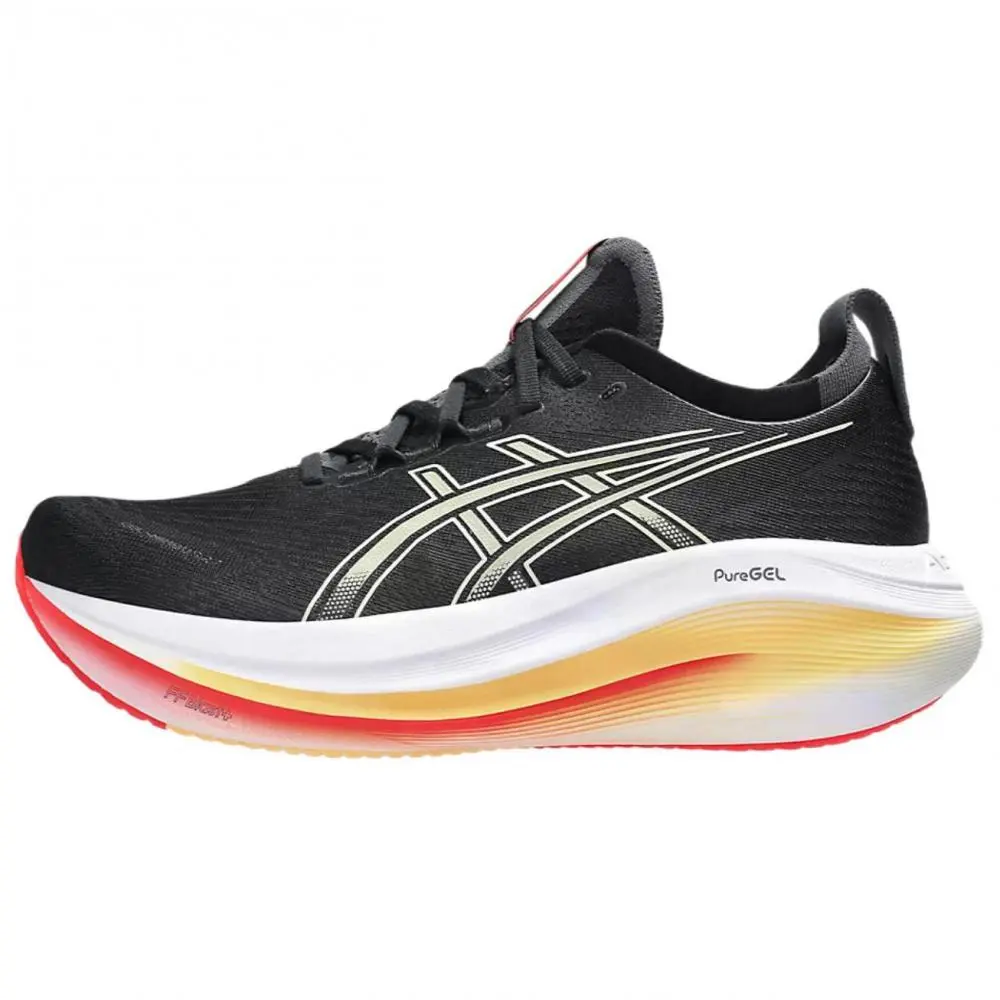 Asics GEL NIMBUS 27 Cushioning, Breathable, Supportive, Lightweight Running Shoes Unisex Black