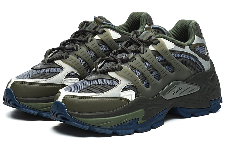 FILA Corallo Casual Shoes Women's Low-Top Black/Pure Gray Blue