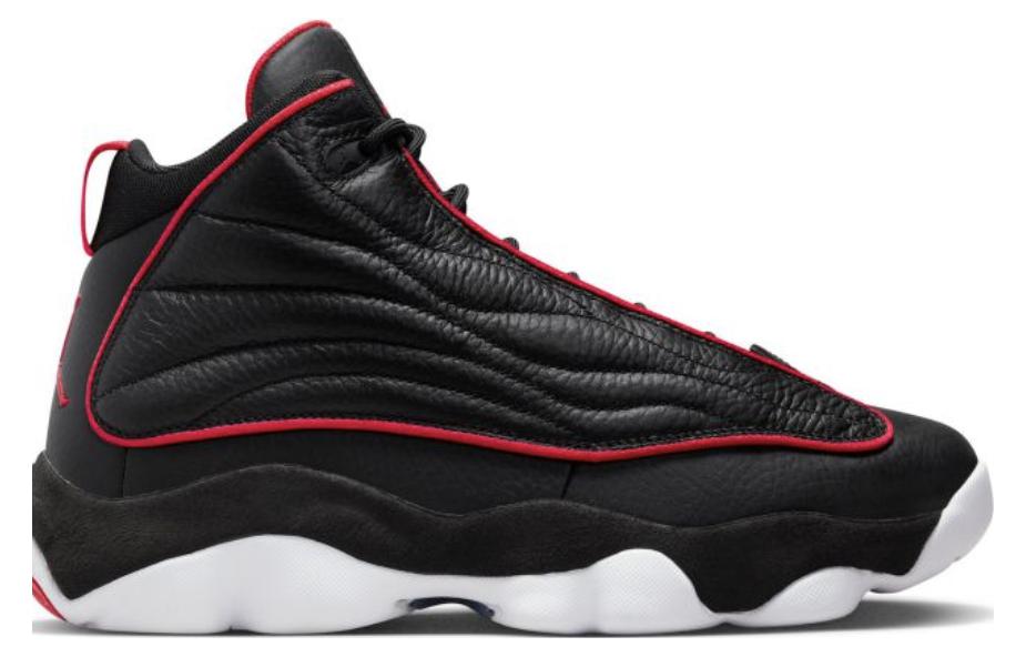 JORDAN Pro Strong Black University Red