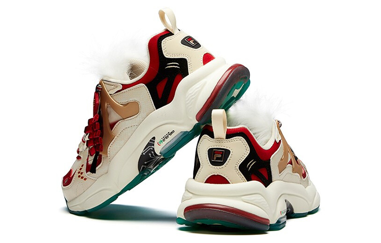 FILA FUSION Rjv 'Creamwhite Dark Red' купить в интернет-магазине Yoocart с быстрой доставкой по России.