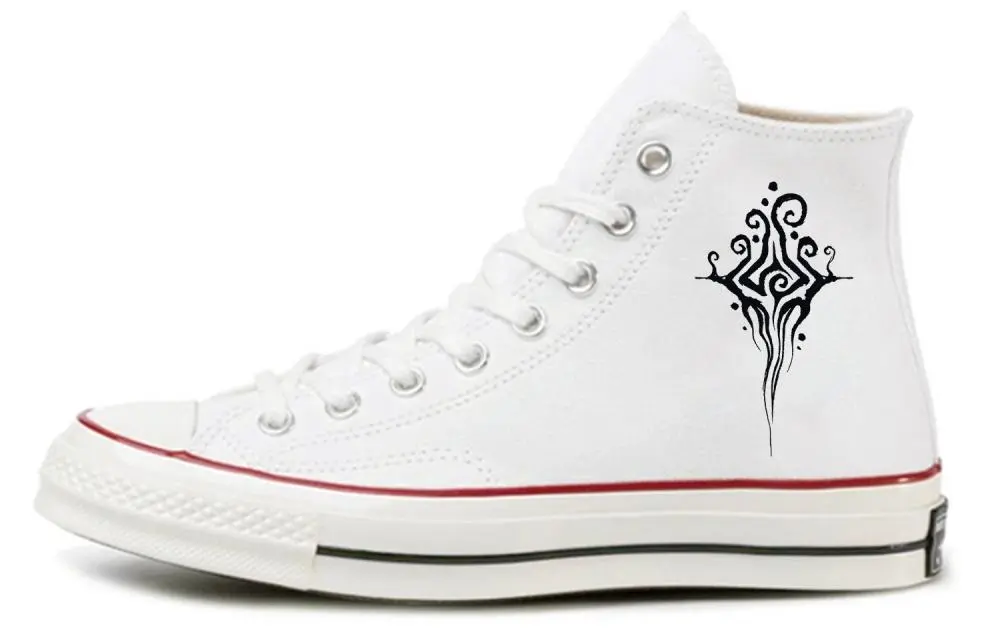 Converse Chuck 70 Chuck Taylor SIN3A Amanda Abrasion Resistant Height Increasing High top Canvas Shoes Unisex White