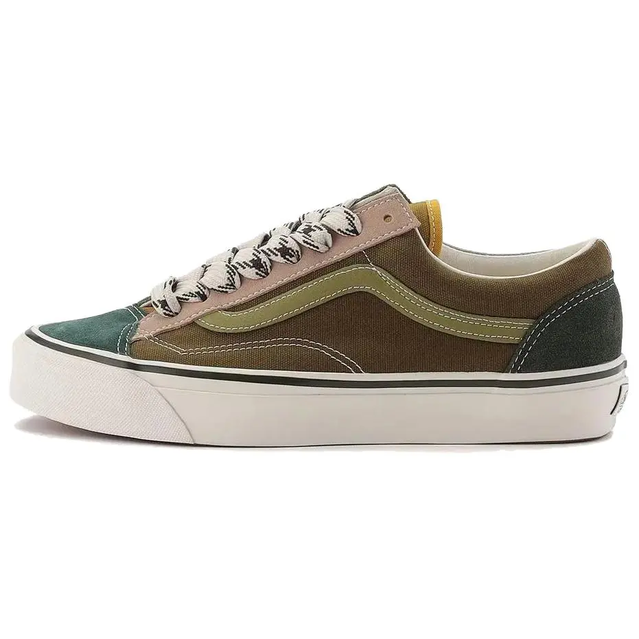 Vans Premium Old Skool Abrasion Resistant Low top Skateboard Shoes Unisex Brown