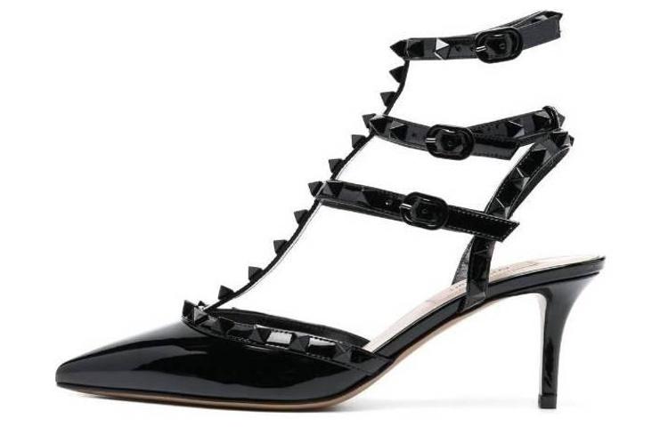 Valentino Slim Heel High Heels Women's Black