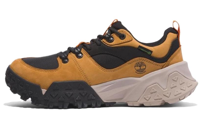 Timberland Motion Scramble Low LaceUp Waterproof Hikers 'Wheat Nubuck'