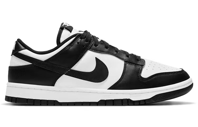 Nike Dunk Anti-Slip Wear-Resistant Low-Top Skateboard Shoes GS Black White купить в интернет-магазине Yoocart с быстрой доставкой по России.