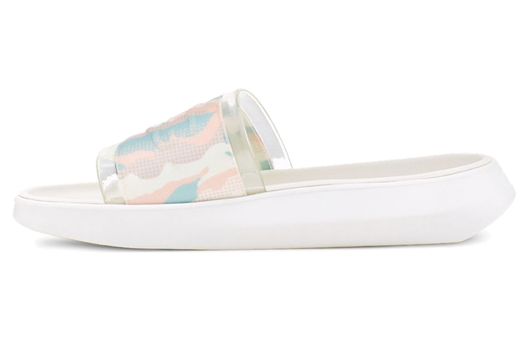 UGG Slide Cali Collage Slipper Rainbow Blue Women's