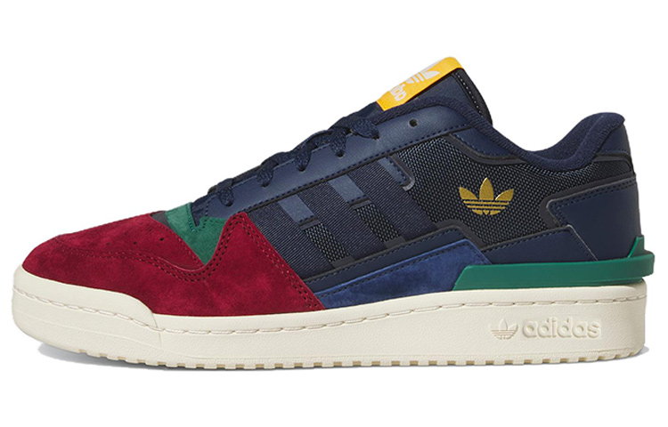 Adidas Forum Exhibit Low 2.0 'Collegiate Navy Burgundy Green'