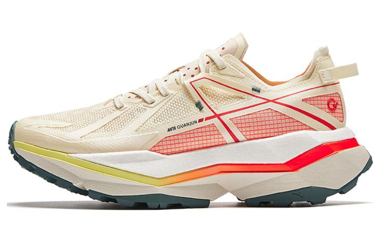 Anta Anta Champion All Weather Series Cushioned Slip-Resistant Low-Top Outdoor Shoes Women's White Yellow