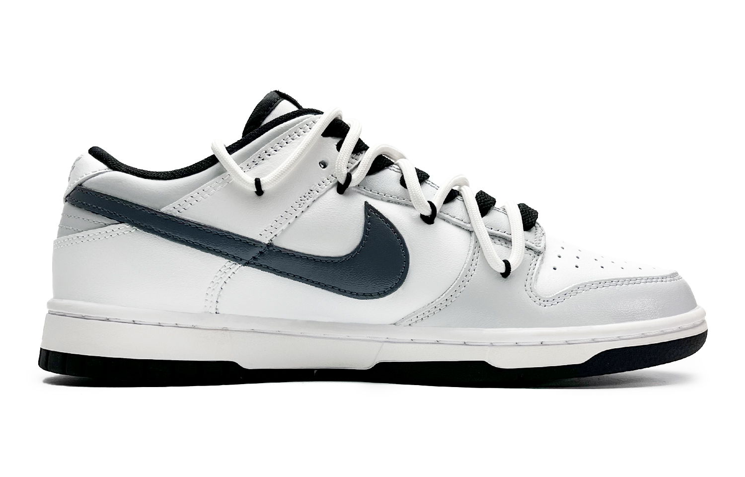 Nike Dunk Wear-Resistant Low-Top Skateboard Shoes Unisex Gray White купить в интернет-магазине Yoocart с быстрой доставкой по России.
