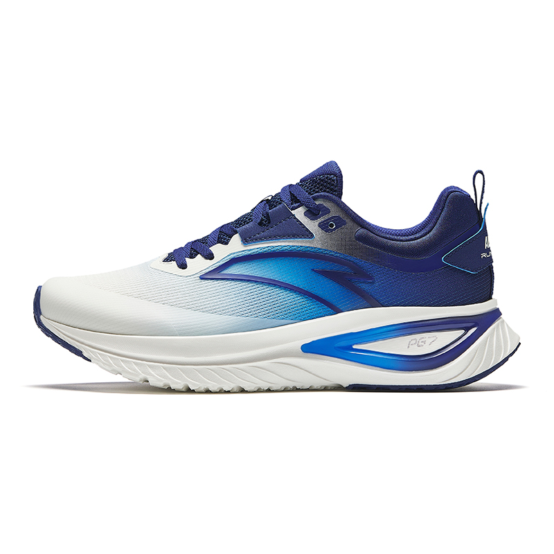 Anta Low Top Running Shoes Men's White Blue