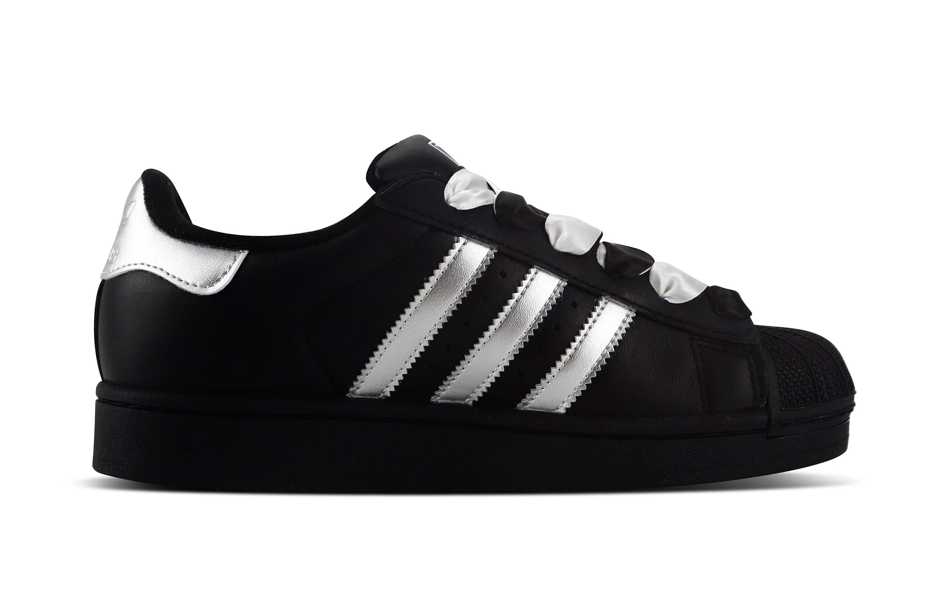 Adidas Originals Superstar 2 Abrasion Resistant Low Top Skateboard Shoes Unisex Black Silver купить в интернет-магазине Yoocart с быстрой доставкой по России.