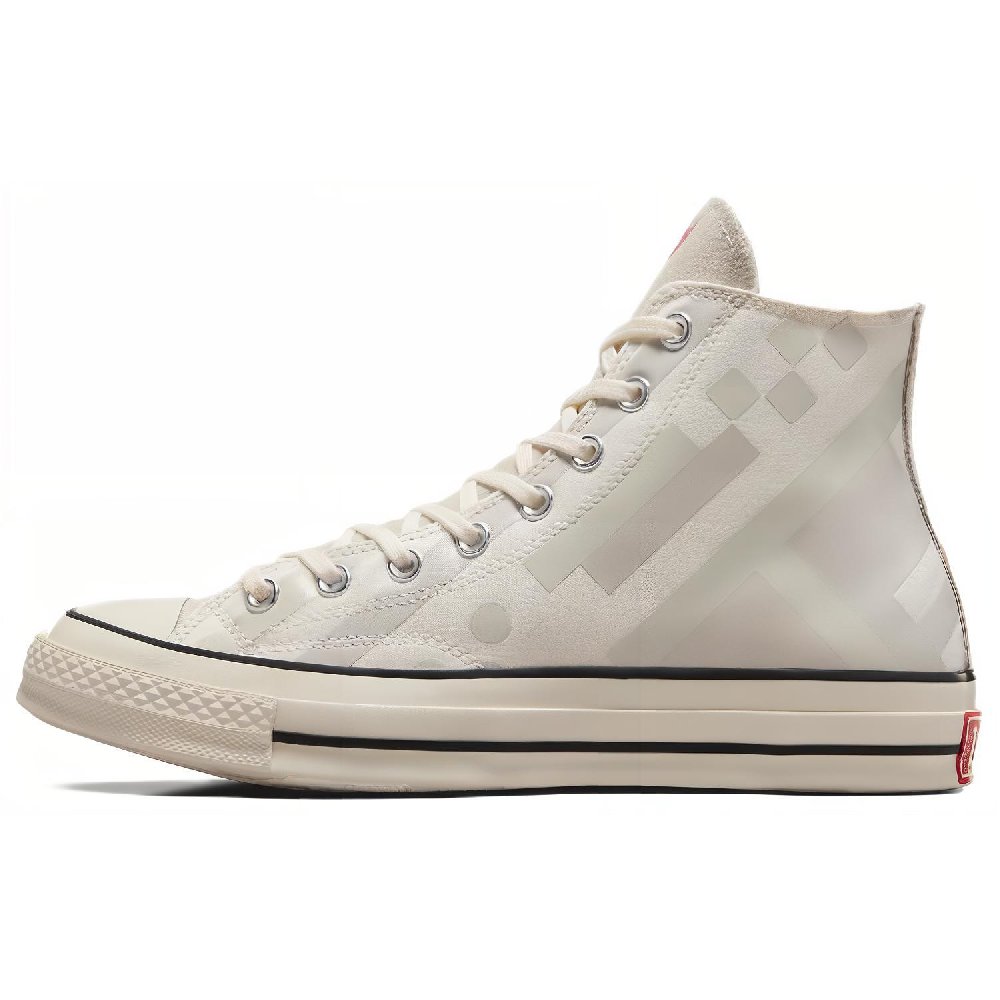 LIVERPOOL FC x Converse Chuck 70 High Top Canvas Shoes Unisex White Gray