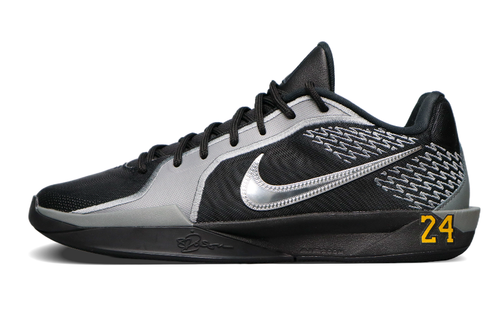 Nike Sabrina 2 Shock Absorbers Slip Resistant Abrasion Resistant Low Top Basketball Shoes Unisex Black