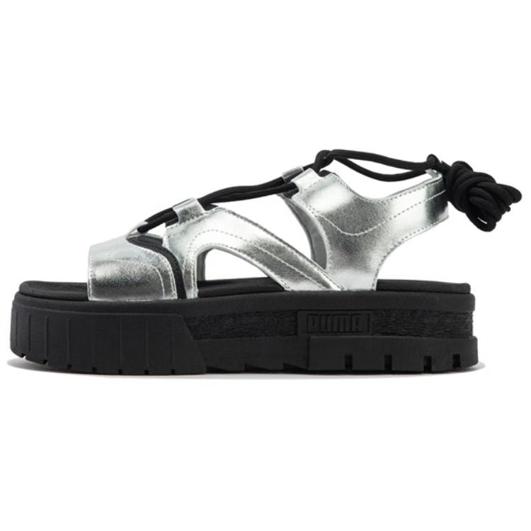PUMA Cilia Wedge Sandals 'Silver' Women's