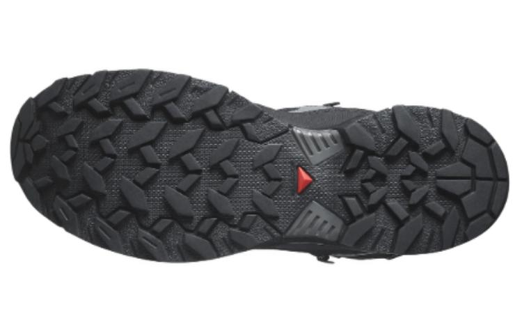 SALOMON X ULTRA 360 Slip-Resistant Mid-Top Outdoor Shoes Men's Black
