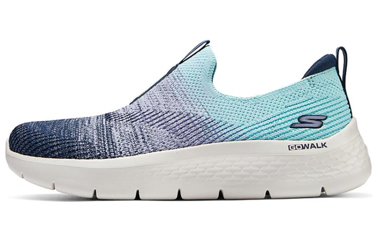 Skechers Go Walk Fle Breathable Low Top Running Shoes Women's Turquoise