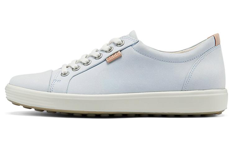 Ecco Soft Cool Stylish Skateboarding Shoes Women's Sky Blue