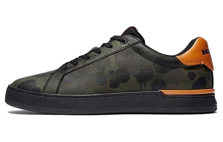 COACH Skateboard Shoes Men Low-Top Green