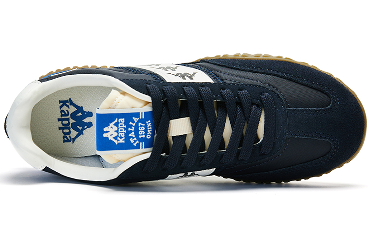 Kappa Cushioning Breathable Low-Top Training Running Shoes Unisex Black Blue купить в интернет-магазине Yoocart с быстрой доставкой по России.