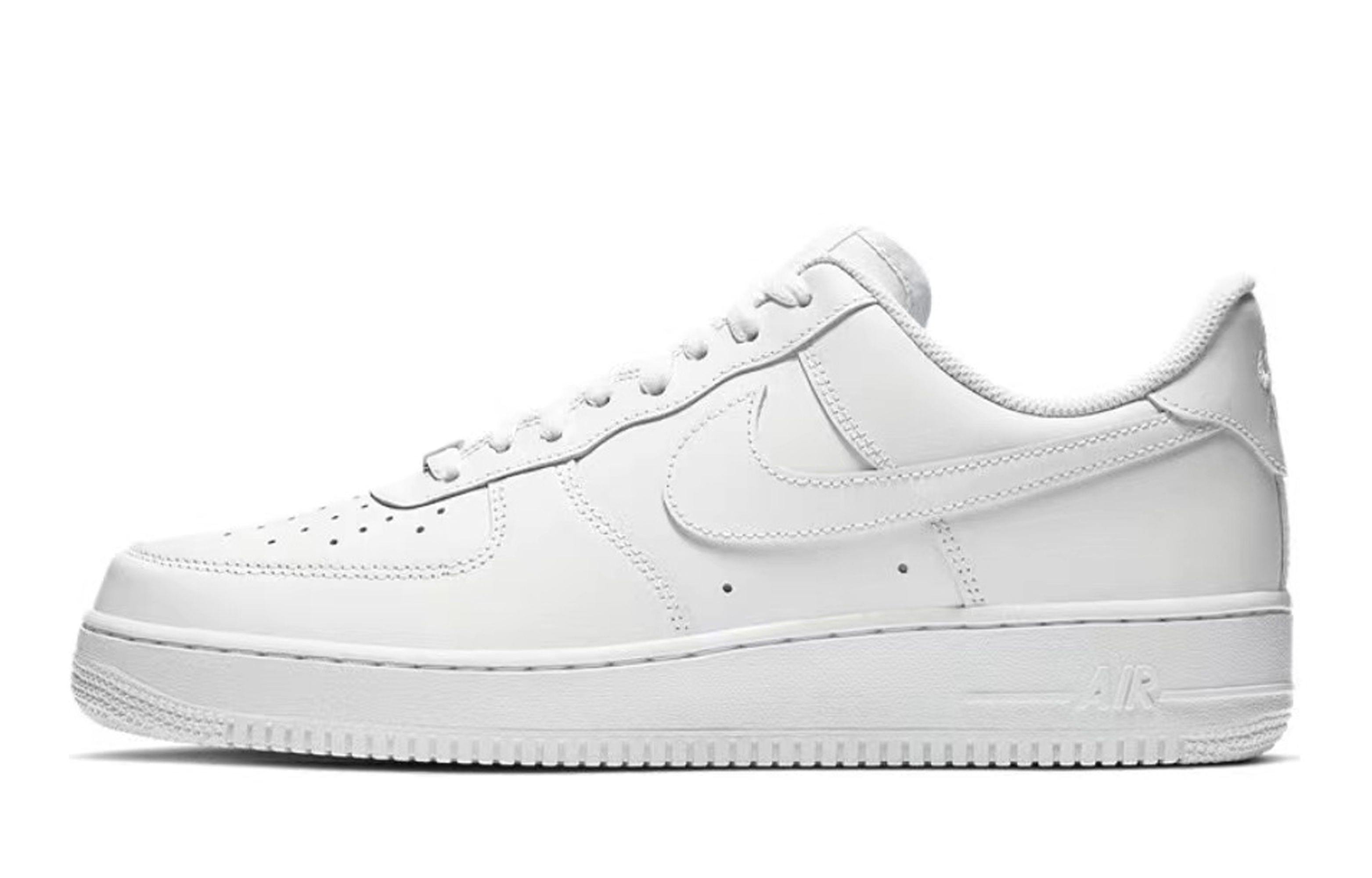 Nike Air Force 1 Skateboard Shoes Unisex Low-Top Dark Blue/Red