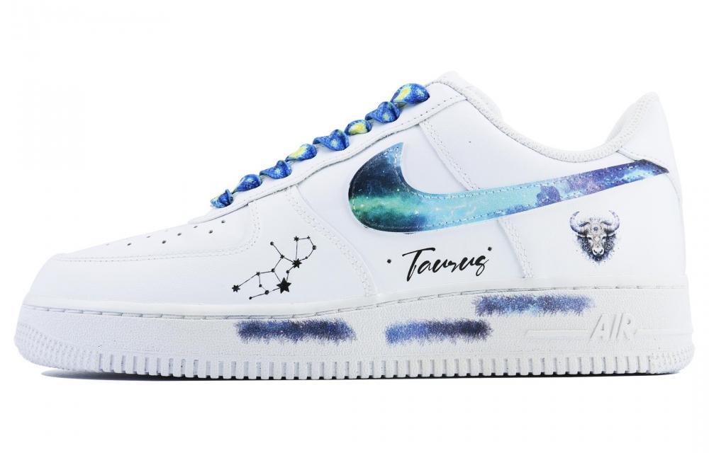 Nike Air Force 1 Taurus SDS Low-Top Skateboard Shoes Women's White