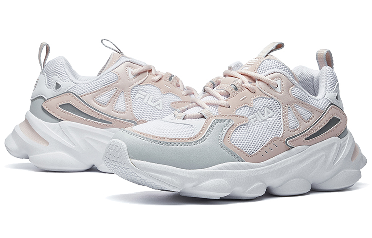FILA Skipper Sneakers 'Grey Pink White' Women's