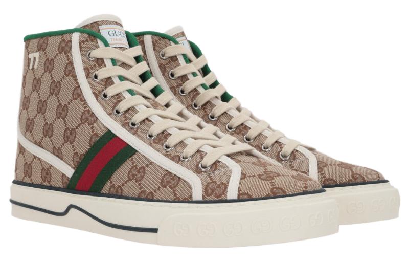 Gucci Tennis 1977 High 'Beige Ebony' купить в интернет-магазине Yoocart с быстрой доставкой по России.