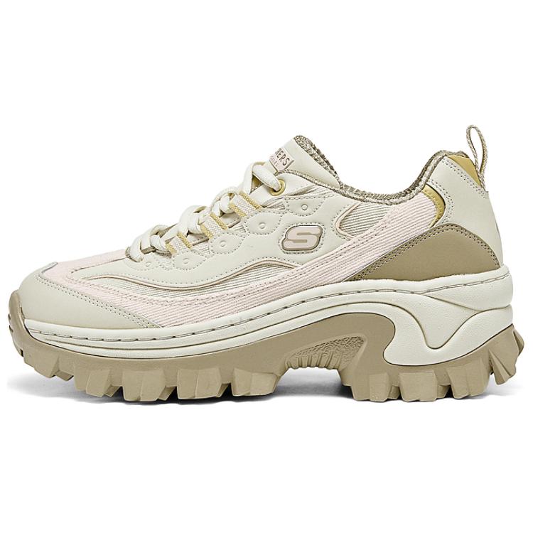 Skechers Street Low Top Chunky Sneakers Women's Beige Pink