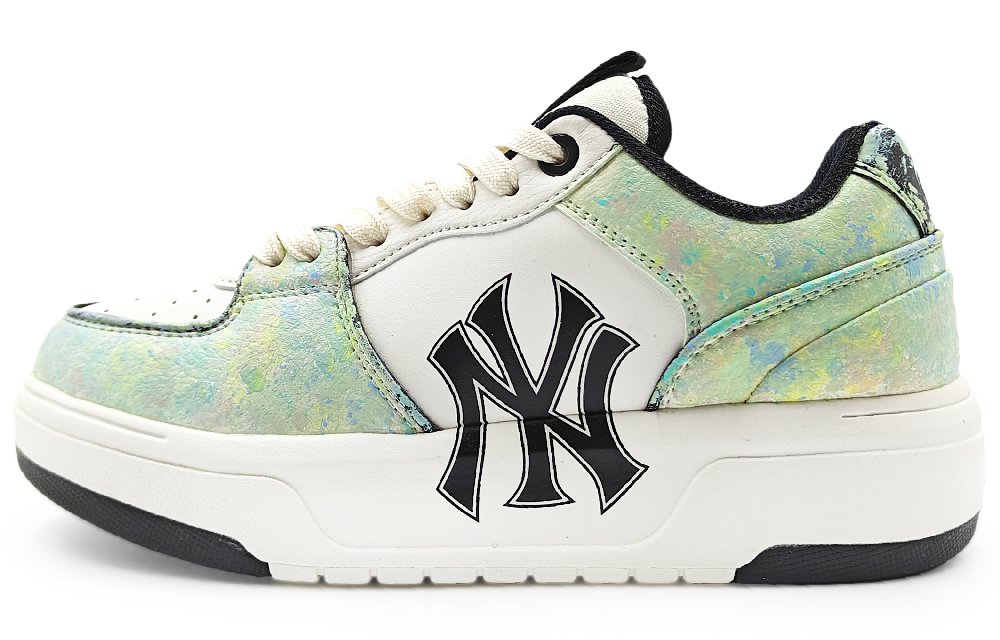 MLB Chunky Liner Abrasion Resistant Low Top Skateboard Shoes Unisex Green