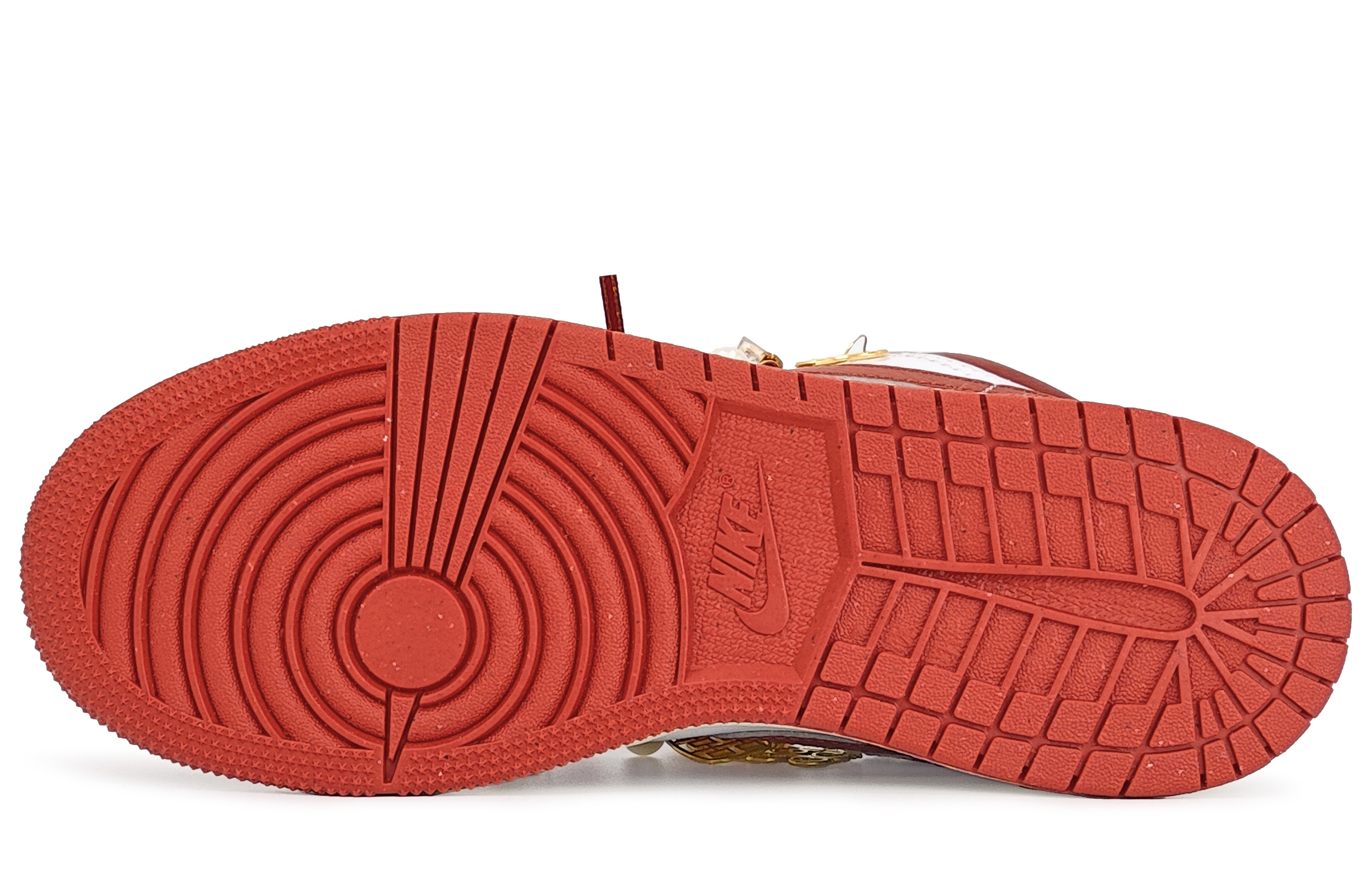 Jordan Air Jordan 1 Red Leaf Alliance Cushioning Wear Resistant Low Top Vintage Basketball Shoes Women's Red купить в интернет-магазине Yoocart с быстрой доставкой по России.