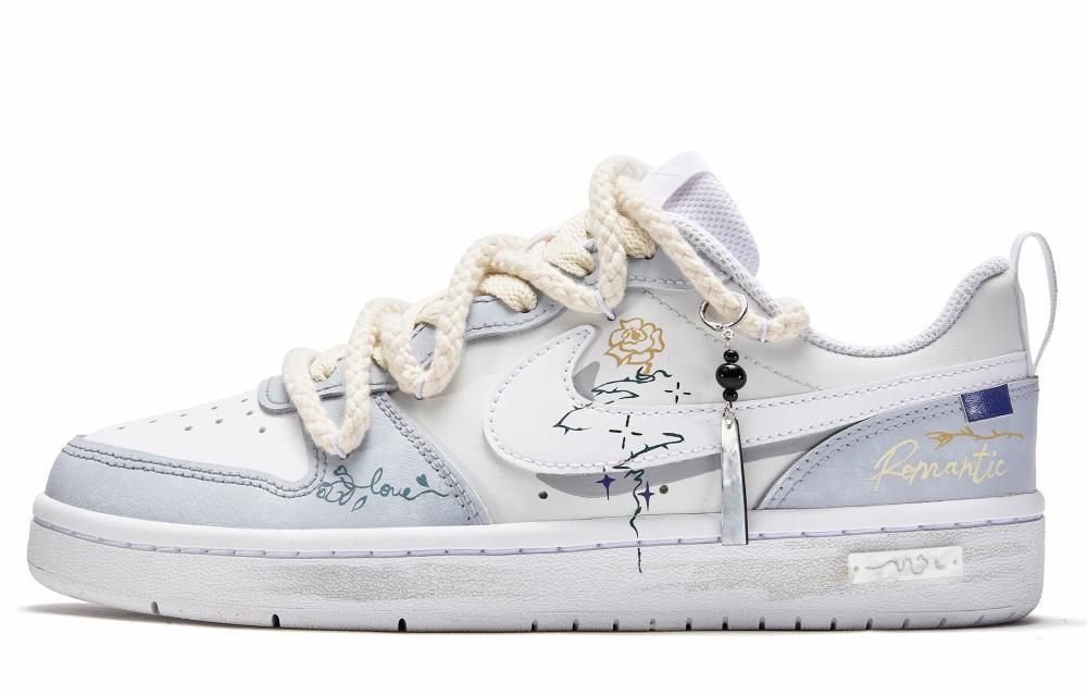 Nike Court Borough 2 Skateboard Shoes Women's Low top White купить в интернет-магазине Yoocart с быстрой доставкой по России.