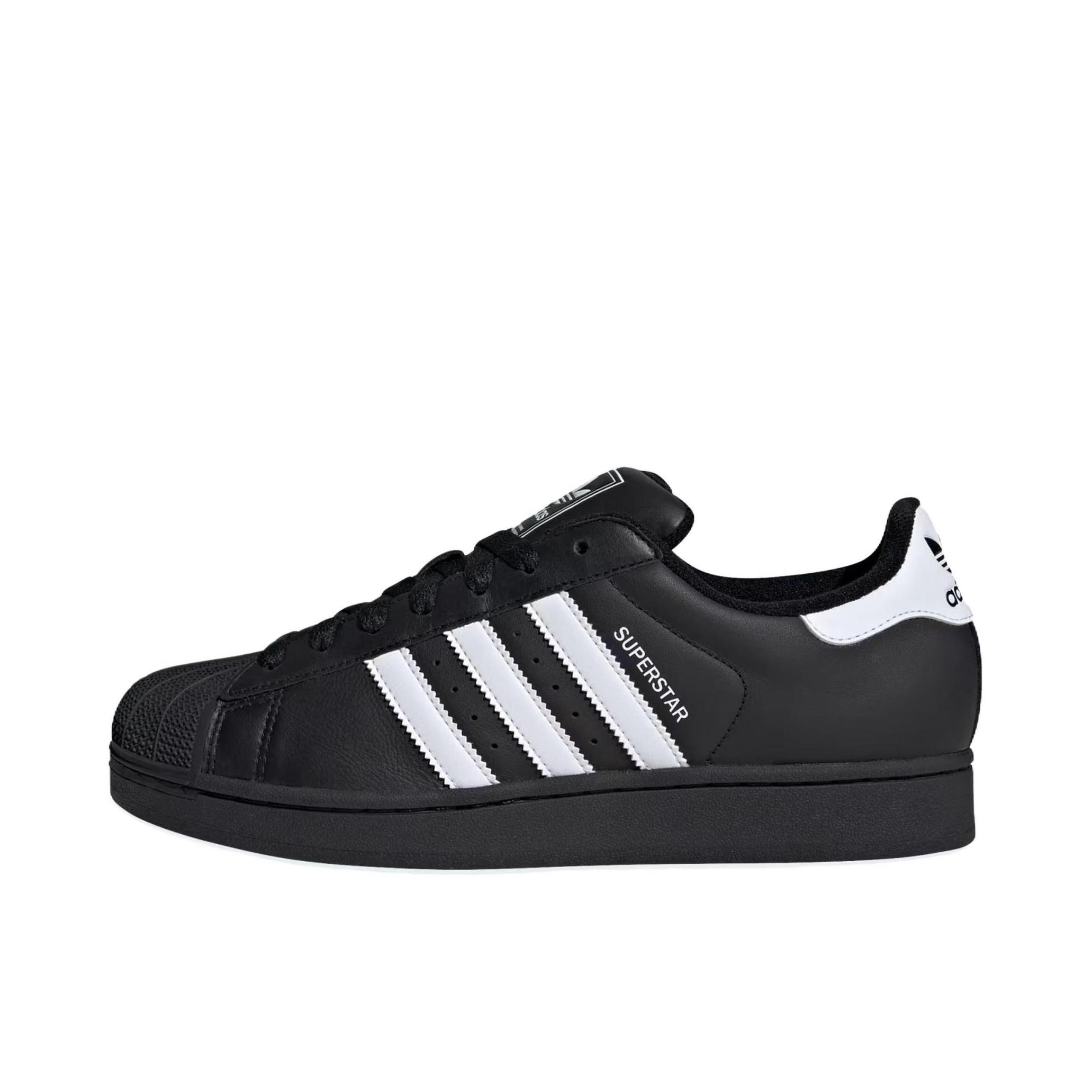 Adidas Originals Superstar 2 Skateboard Shoes Unisex Low Top Black/White/Pink купить в интернет-магазине Yoocart с быстрой доставкой по России.