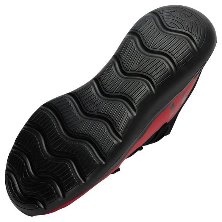Under Armour Low Top Casual Shoes Unisex Red Black