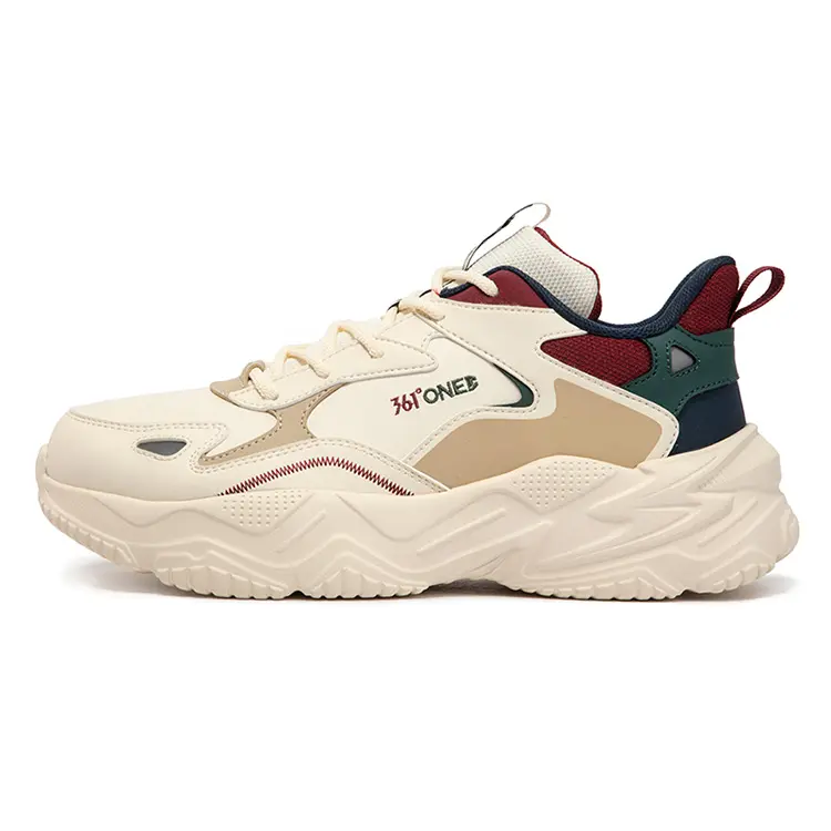 361° Croissant Slip Resistant, Abrasion Resistant, Thermal Low Top Casual Shoes Men's Sago